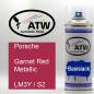 Preview: Porsche, Garnet Red Metallic, LM3Y / S2: 400ml Sprühdose, von ATW Autoteile West.